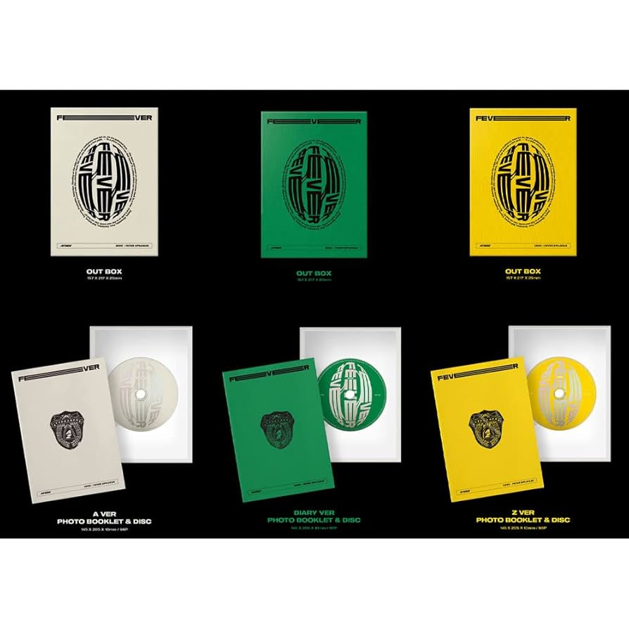 Amazon.com: ATEEZ - ZERO : FEVER EPILOGUE Album Set [A Ver